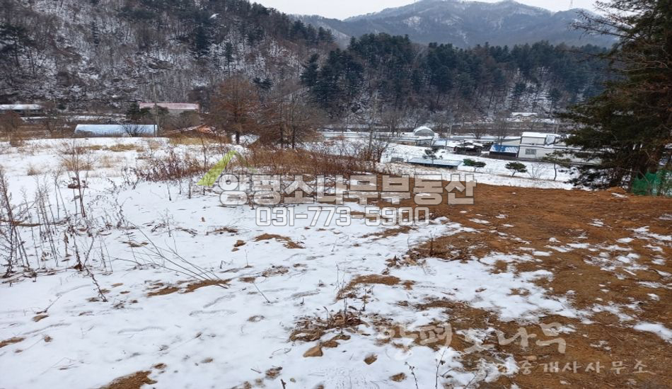 양평군 서종면 노문리 아늑한 마을 남향 평지