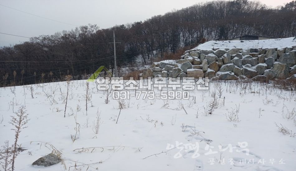 양평군 강하면 전수리 동향전망/토목완료/면사무소1KM