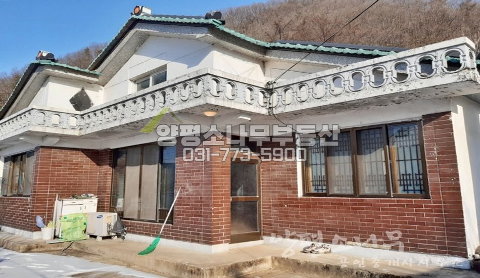 양평군 단월면 봉상리 지방도 인근 구옥
