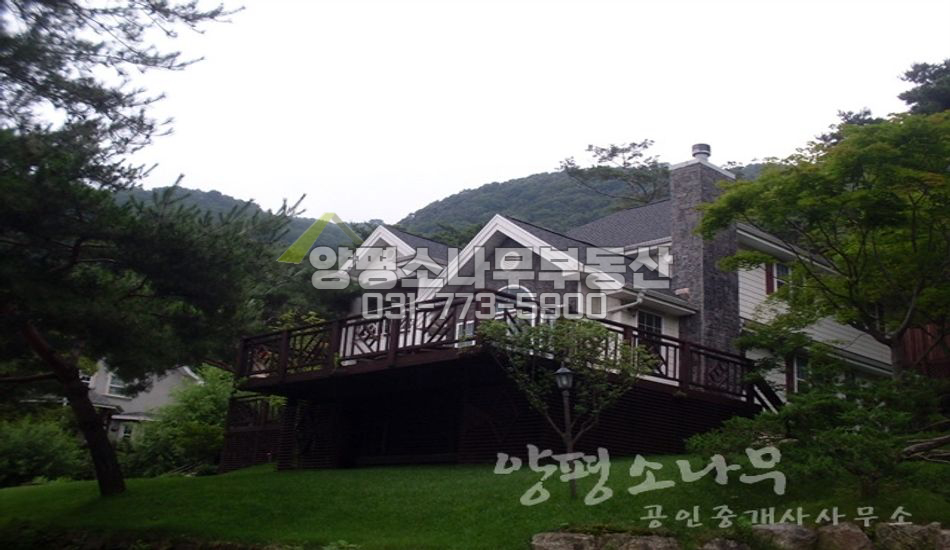 양평군 옥천면 용천리 인기 단지 정남향 경관우수