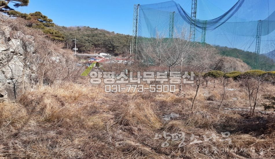 양평군 옥천면 옥천리 마을 안쪽 개발부지