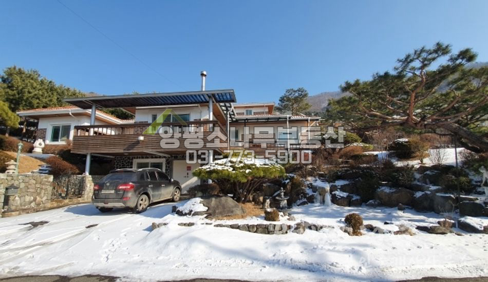양평군 옥천면 전망이 트인 고급 전원주택
