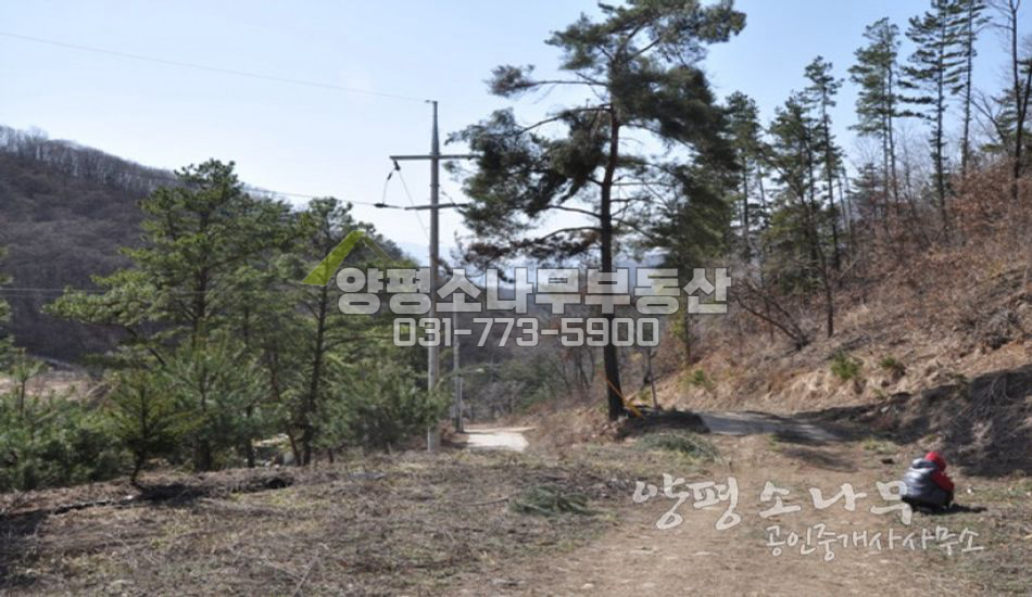 양평군 양서면 바로 건축가능한  전원주택지