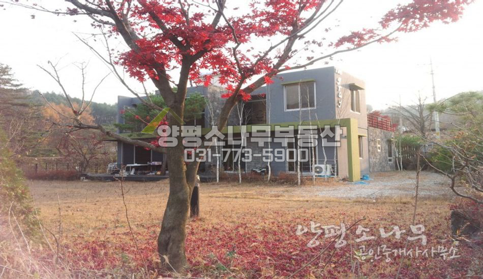 양평군 옥천면 [급매]모던한 노출콘크리트주택/계곡접