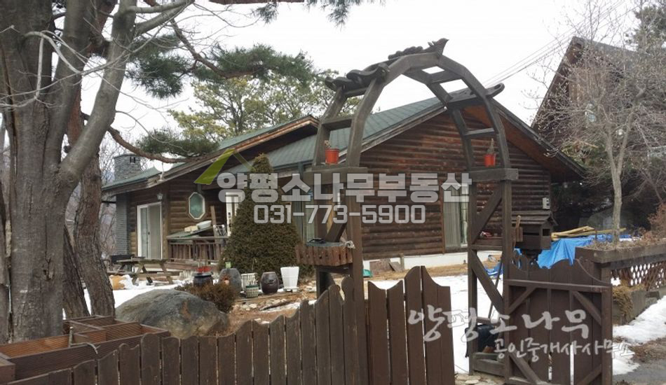양평군 용문면 통나무집 분위기의 센스있는 주택