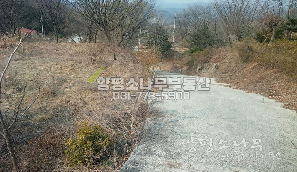 양평군 강하면 마을 안 전망좋은 토지