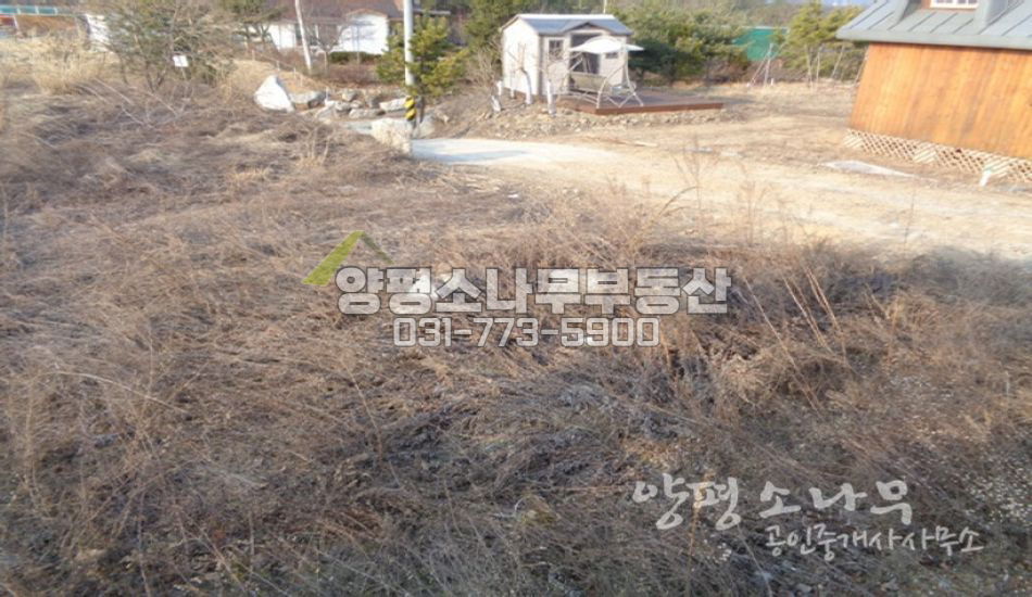 양평군 개군면 [평당65만]바로 건축가능한 단지내 주택지