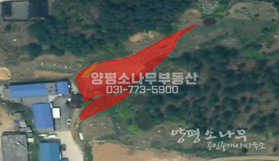 광주시 초월읍 창고나 공장용지용 토지