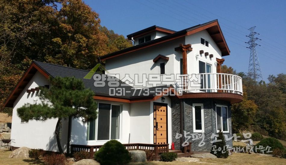 양평군 양평읍 전망좋은 역세권주택/최상단/산자락