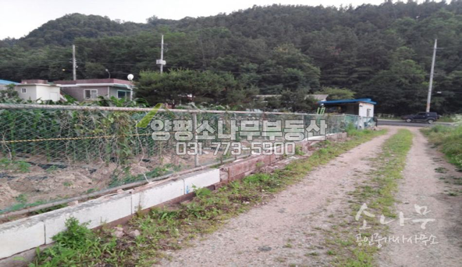 양평군 용문면 평탄지 전원주택지
