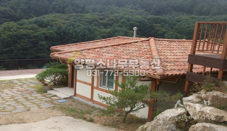 양평군 용문면 한옥구조의  전원주택
