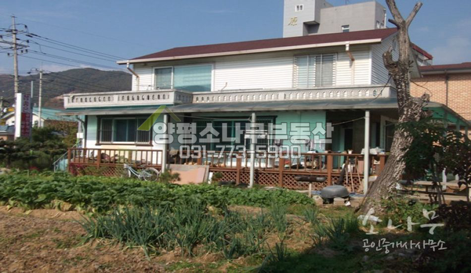 양평군 용문면 다문리 용문역도보가능 / 땅넓은 전원주택