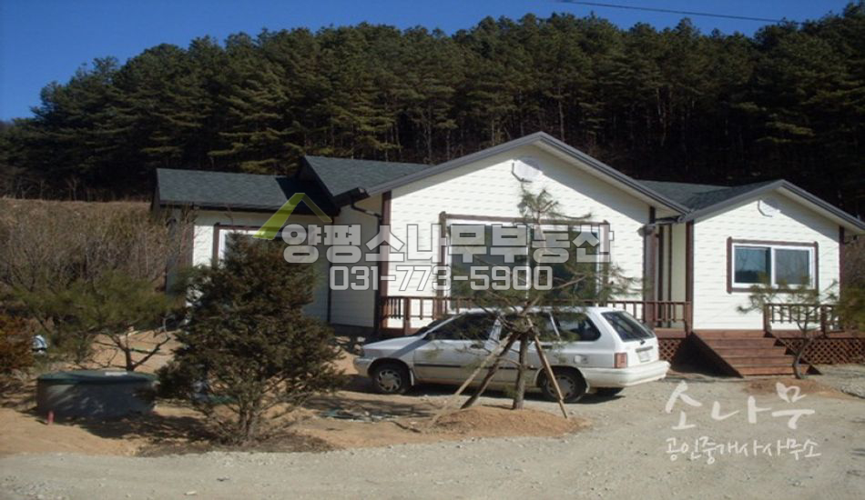 양평군 지평면 구둔 역세권에 위치한 남서향 전원주택입니다.
