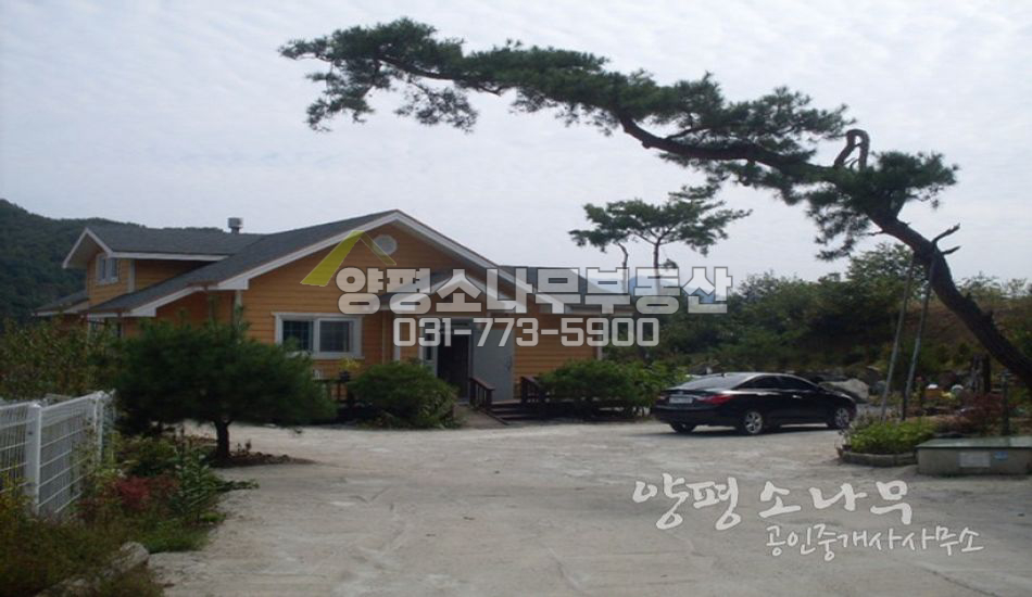 양평군 단월면 산자락밑 전원주택
