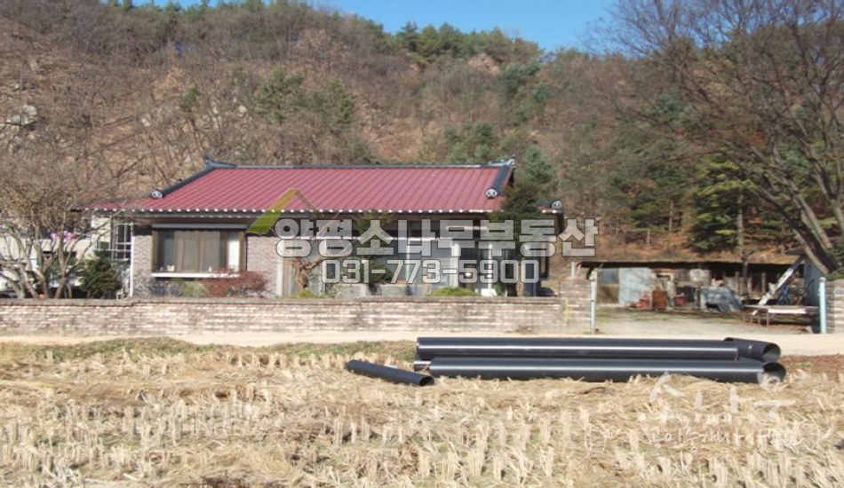 양평군 용문면 [추천]남향의 터 넓고 접근성좋은 농가주택/창고