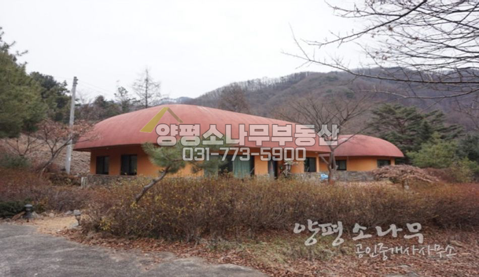 양평군 단월면 산 속 힐링 버섯주택