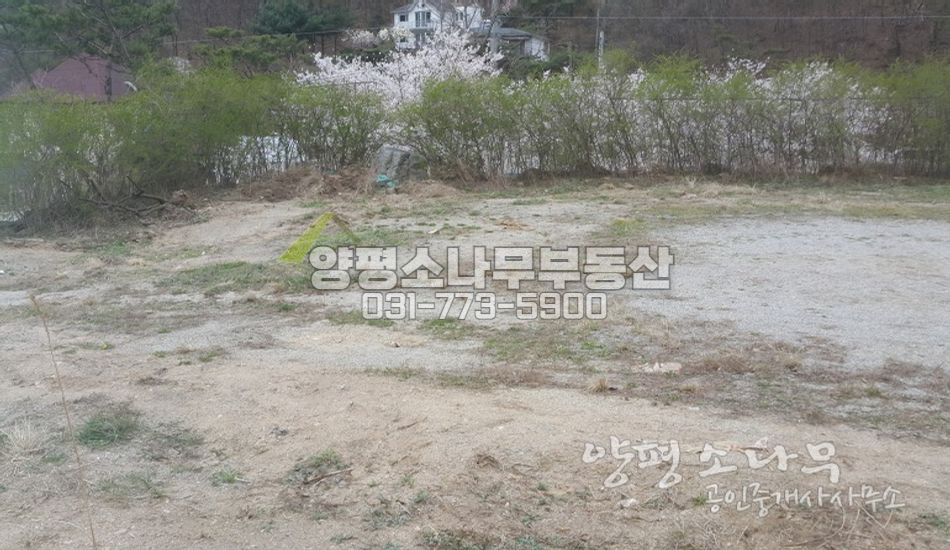양평군 옥천면 지방도 접한 전원주택지