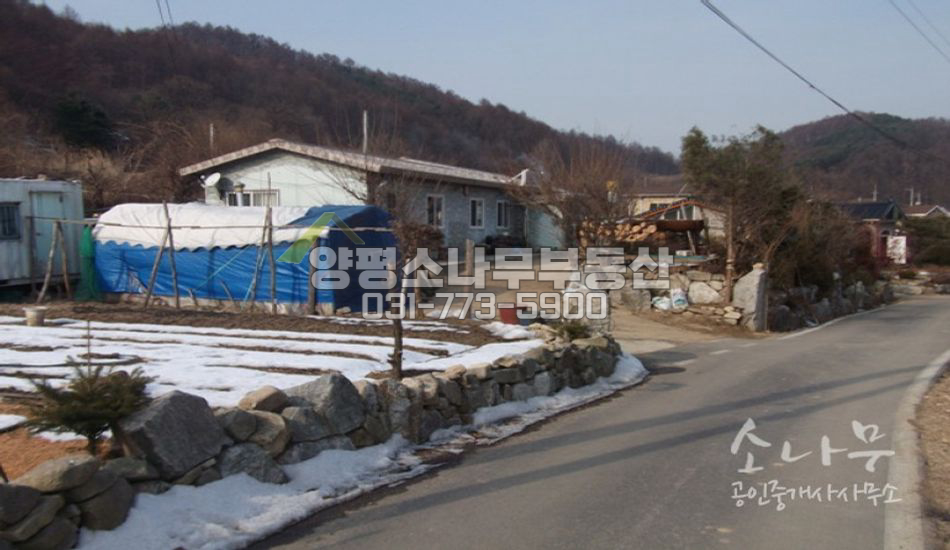 양평군 지평면 무왕리 구둔역세권에 위치한 전원주택입니다.