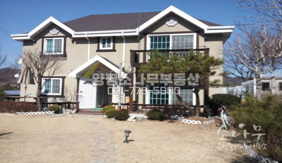 양평군 청운면 남향 조망권인 아담한 전원주택입니다.