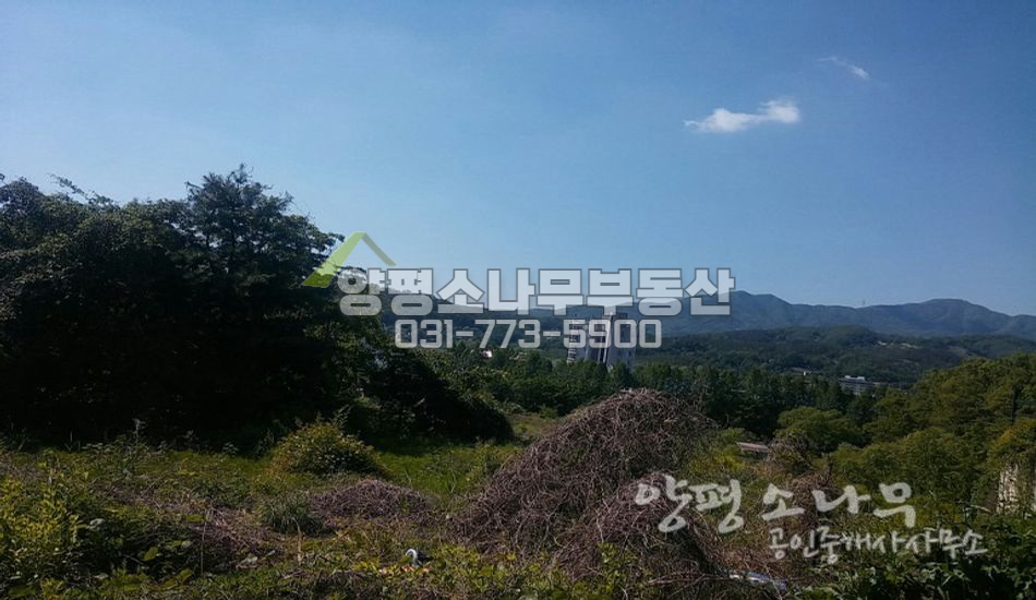 양평군 강하면 88지방도와 접근이 용이한 부지