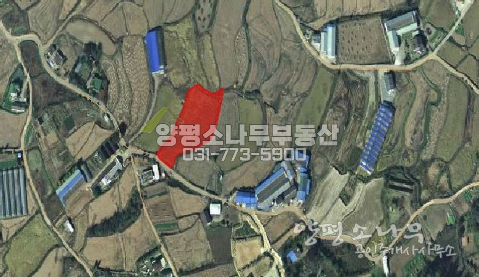 양평군 옥천면 농사용 토지