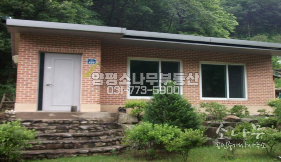 양평군 청운면 주말주택/유실수/대대지