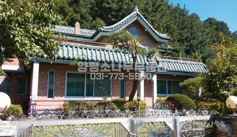 양평군 강하면 [급매]산자락 한옥외관/철근/대형주차장