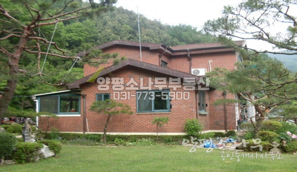 광주시 퇴촌면 정원이 멋있는 고급주택