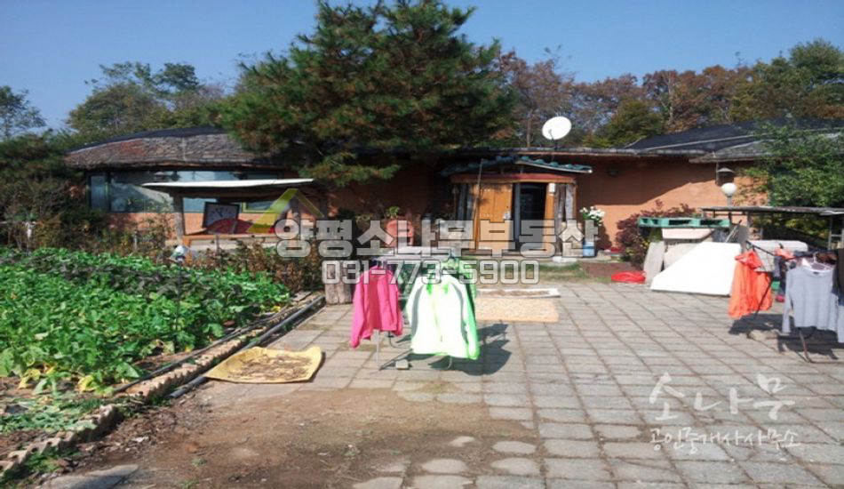 양평군 개군면  남향 전원 주택입니다.