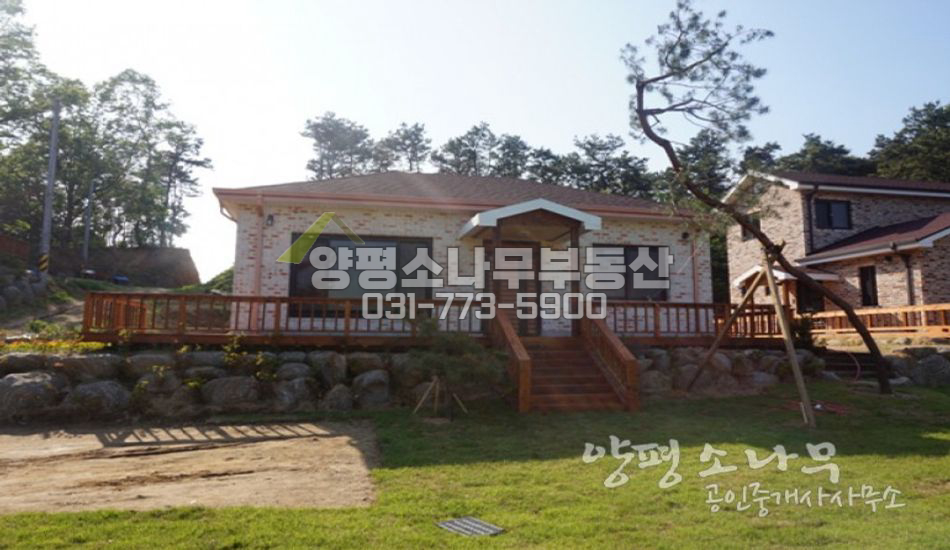 양평군 양평읍 언덕위 단층주택/신축